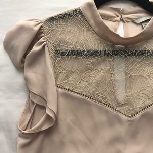 H&M High Neck Blouse
